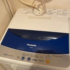 洗濯機 4.5L Panasonicの画像