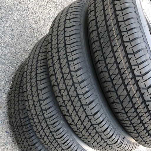 終了　ジムニー新車外し　175/80R16 4本　DUELER H/T 684Ⅱ ブリヂストン バリ山 22年8週製造