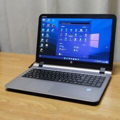 ご購入頂きました Windows11 pro 展示超美品 ほぼ新品 爆速 高性能ノートPC 15.6インチ「HP ProBook 450 G3」Core i5 メモリー8GB SSD 240GB（新品）＋HDD 500GB Office 2019 pro 搭載 DVD-RW Webカメラ WiFi Bluetooth HDMI VGA装備。の画像