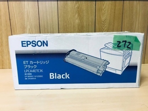①272番 EPSON✨ETカートリッジ✨LPCA4ETC1K‼️