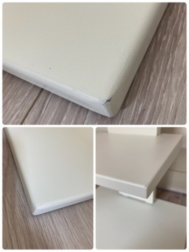 美品　テレビスタンド テレビ台 ロータイプ おしゃれ 壁掛け風　WALL STAND V2