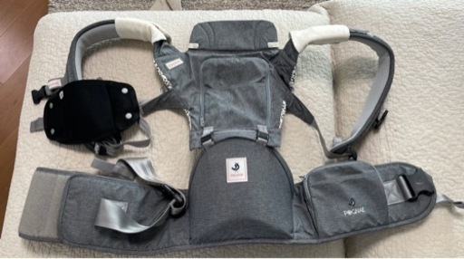 ポグネーPOGNAE抱っこ紐ヒップシートキャリアNo5neoグレー