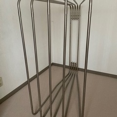 室内布団干し　スチールラック　カバー6枚　しまじろうブロック