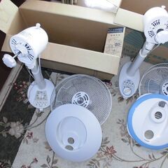 30㎝リビング扇風機・2009年製・普通の押しボタンスイッチ式の３台セット・保土ヶ谷区・引き取り限定★の画像