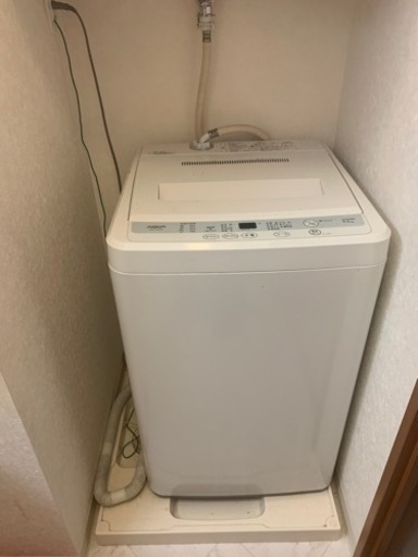 【受け渡し決定】洗濯機　AQUA ラウンドリー　4.5キロ　2012年式