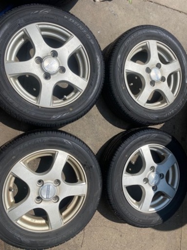 155/65R13 ホイール 付　バリ溝です