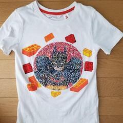 H&M　リバーシブルスパンコールTシャツ2枚セット