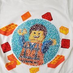 H&M　リバーシブルスパンコールTシャツ2枚セットの画像