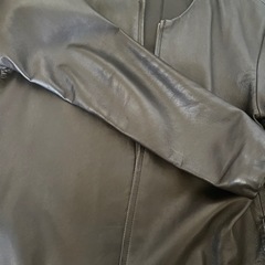 羊革のジャケットの画像