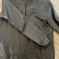 羊革のジャケットの画像