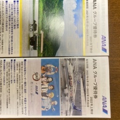 ANA株主優待券4つ・冊子２つの画像