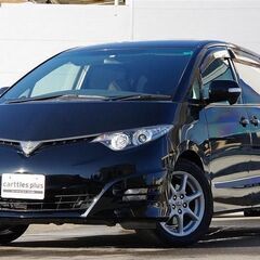 【自社ローン】エスティマ　アエラス　ブラック　オンライン商談審査契約OKの画像