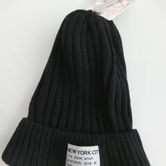 0円：ニット帽 ワッチ しまむら 未使用 New York City