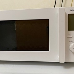 電子レンジ　白　ツインバード　TWINBIRD 2021年製　シ...
