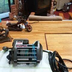 釣り　大物釣り RYOBI 電動リール 剛技 AD １０１