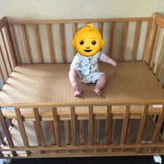 KATOJIベビーベッドの画像