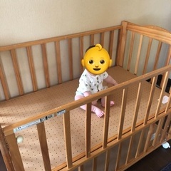 KATOJIベビーベッドの画像