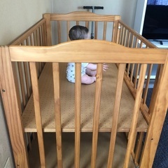 KATOJIベビーベッドの画像
