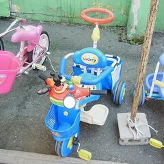 アイデス　おしゃべりカーゴ三輪車　ミッキー　セーフティガード　コ...