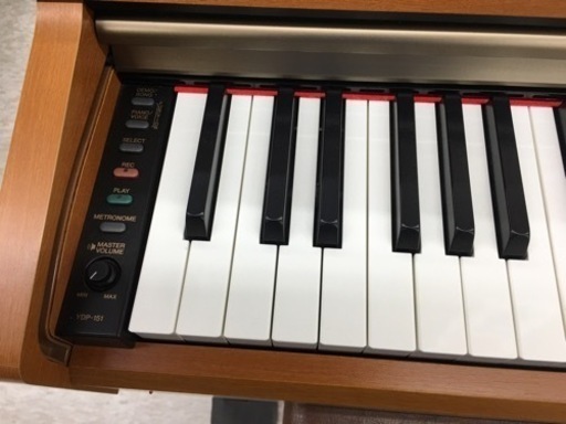 YAMAHA ヤマハ　電子ピアノ　YDP-151C