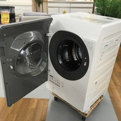 S281シャープ ドラム式洗濯乾燥機 11kg ミラーシルバー系 ES-P110-SL⭐動作