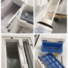 S281シャープ ドラム式洗濯乾燥機 11kg ミラーシルバー系 ES-P110-SL⭐動作