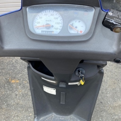 YAMAHA  2サイクル　BWS100 実動　状態良い　ピンクナンバー　スクーター　メットイン　福岡市南区