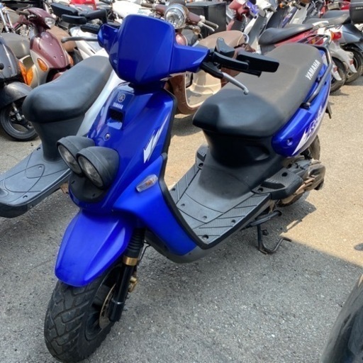 YAMAHA  2サイクル　BWS100 実動　状態良い　ピンクナンバー　スクーター　メットイン　福岡市南区
