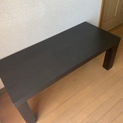 ニトリ　センターテーブル　リメア　ダークブラウン