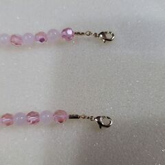 ハンドメイド　スワロフスキー　ブレスレットセットの画像