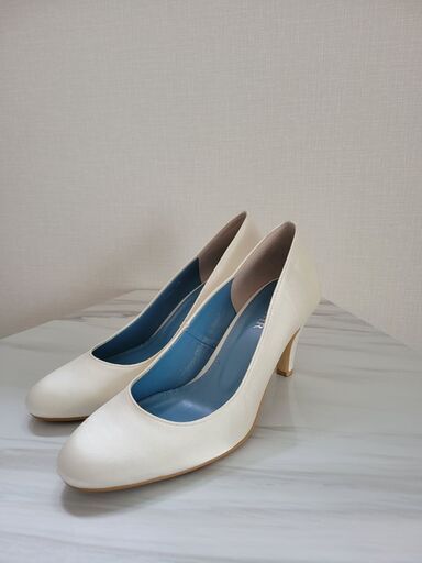 BENIR ウェディングシューズ　ヒール7cm　サイズ24cm