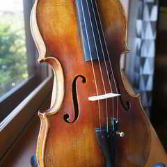 【選定分類：III-⑧モダン・マスターメード・伊太利】Violin Early20thCentury Attributed to GIUSEPPE BARONI1929●国内修復・セッティング・調整未済●試奏可の画像