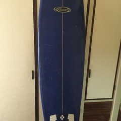 サーフボード(ファンボード)キャリーケース、フィン付きの画像