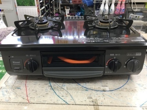 リンナイ　LPガステーブル　水無しグリル　2018年製