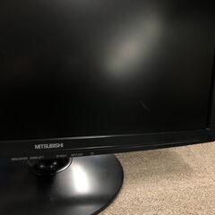 PCモニター　三菱 Diamondcrysta WIDE RDT222WLM-A(BK) 　付属品多数　21.5インチの画像