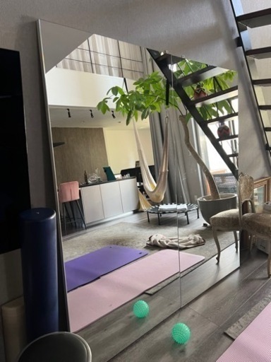 パネルミラー(ハイトップタイプ) 90×200センチ