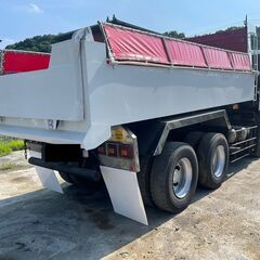 【 予備車検付き】いすゞギガ　ダンプ　型式PJ-CXZ77K6　最大積載9,600kg　馬力330ps　7速　　平成18年式の画像