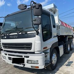 【 予備車検付き】いすゞギガ　ダンプ　型式PJ-CXZ77K6　最大積載9,600kg　馬力330ps　7速　　平成18年式の画像