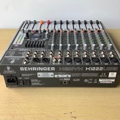 BEHRINGER ベリンガー マルチ プロセッサー アナログミキサー X1222USB XENYX  ジャンク 現状品の画像