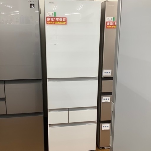 TOSHIBA  東芝　5ドア冷蔵庫　GR-R500GW  2019年製【トレファク 川越店】
