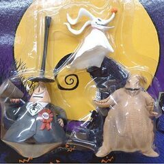未開封 NIGHTMARE BEFORE CHRISTMAS P.V.C.フィギュアコレクション 3種類セット ナイトメアー・ビフォア・クリスマス JUN Planning の画像