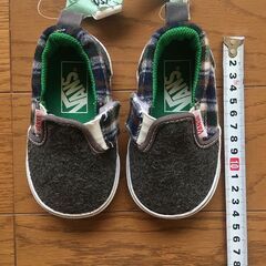 ドライクリーニング済 VANS バンズ スリッポン 13cm 美品