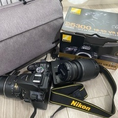 Nikon D5300 128Gメモリーとカバン付き