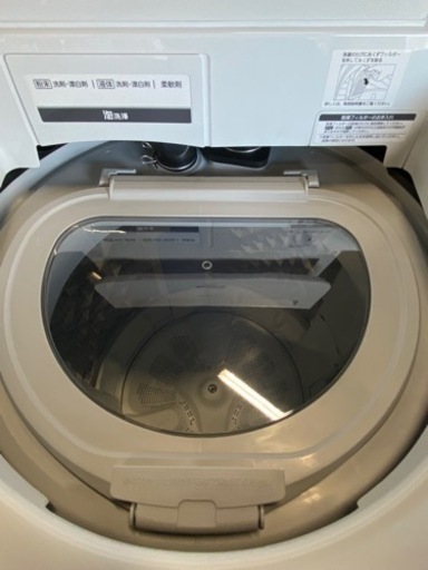 激安美品!! Panasonic 電気洗濯乾燥機 NA-FW80S6 大きめ8.0kg! 2018年
