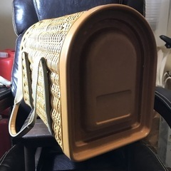 【お取引中】ペットキャリー　カゴの画像