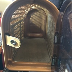 【お取引中】ペットキャリー　カゴの画像