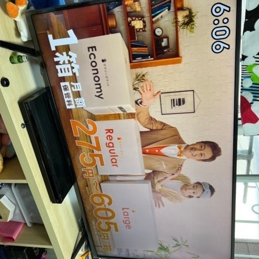 テレビ 50型・食器棚・除湿機決まりました