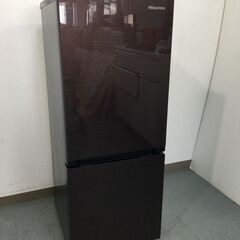 (6/4受渡済)JT4470【Hisense/ハイセンス 2ドア冷蔵庫】美品 2019年製 HR-G1501 家電 キッチン 冷蔵冷凍庫 154L