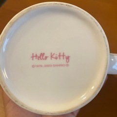ハローキティ　ティーポット　陶器の画像