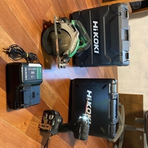 ハイコーキ　インパクト&コードレス丸ノコ使用期間半年！